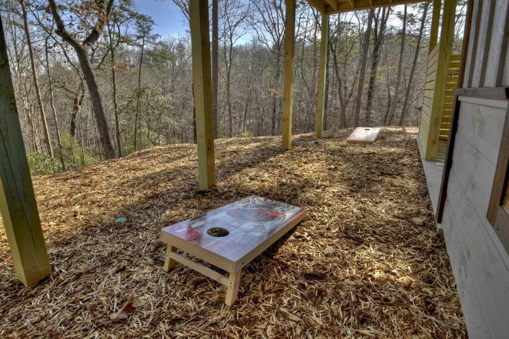 Vila Rosewood Retreat - Hot Tub Fire Pit Pool Table Blue Ridge Exteriér fotografie